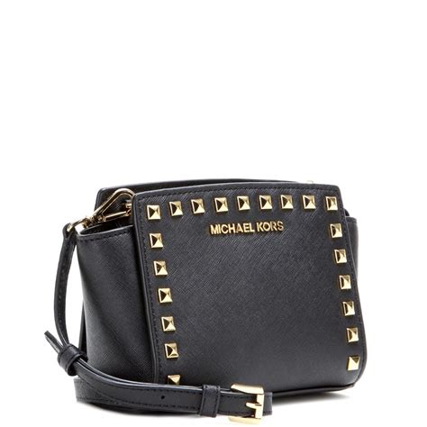 michael kors selma bag mini black|Michael Kors selma handbags.